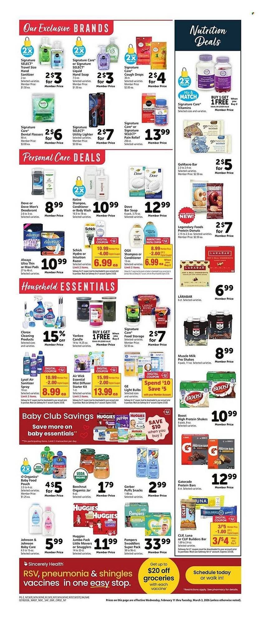 Safeway weekly ad