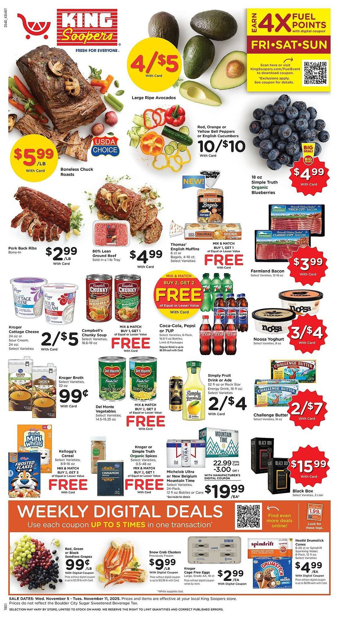 King Soopers weekly ad (2025-11-05 - 2025-11-11) | 1