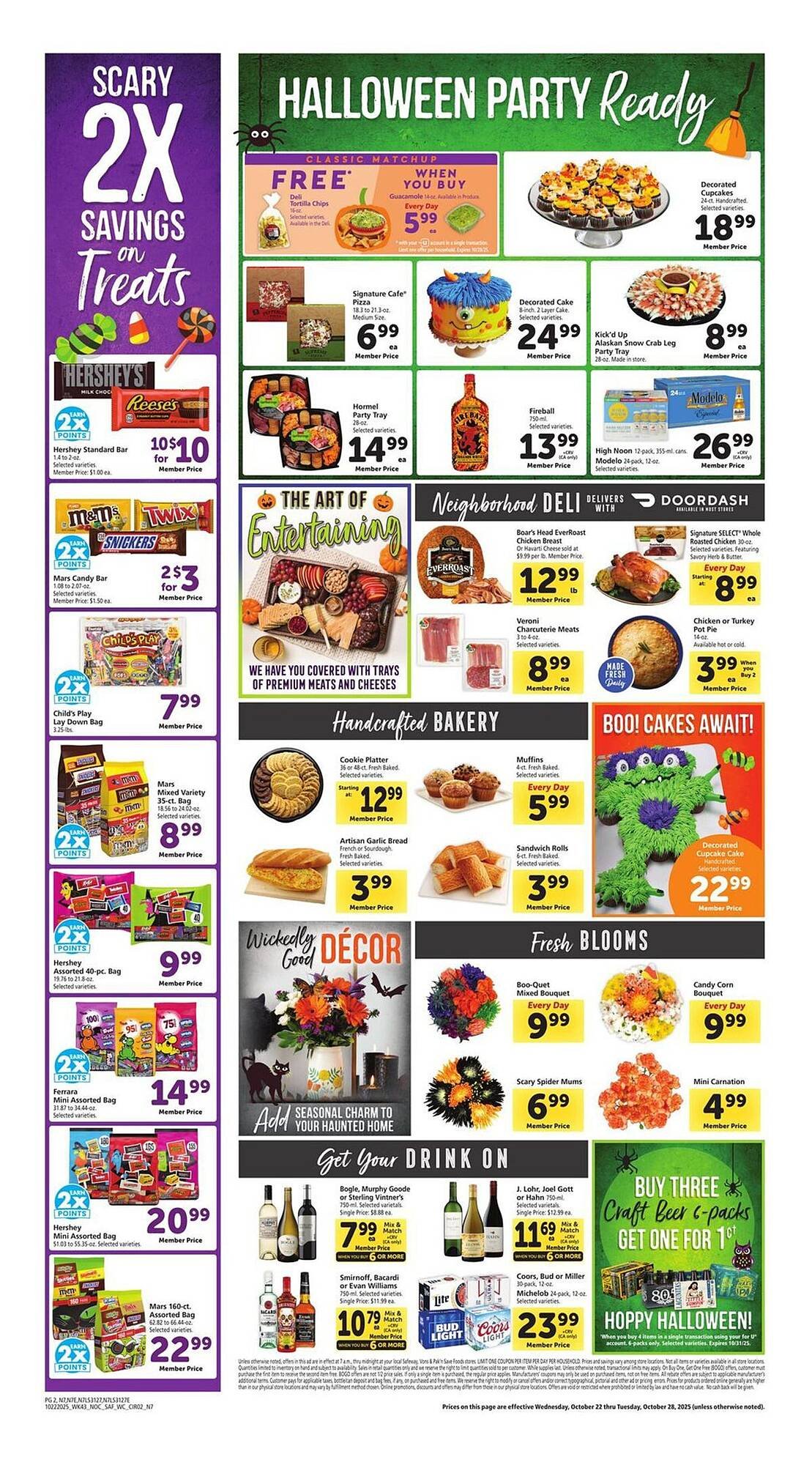 Vons weekly ad (2025-10-22 - 2025-10-28) | 2