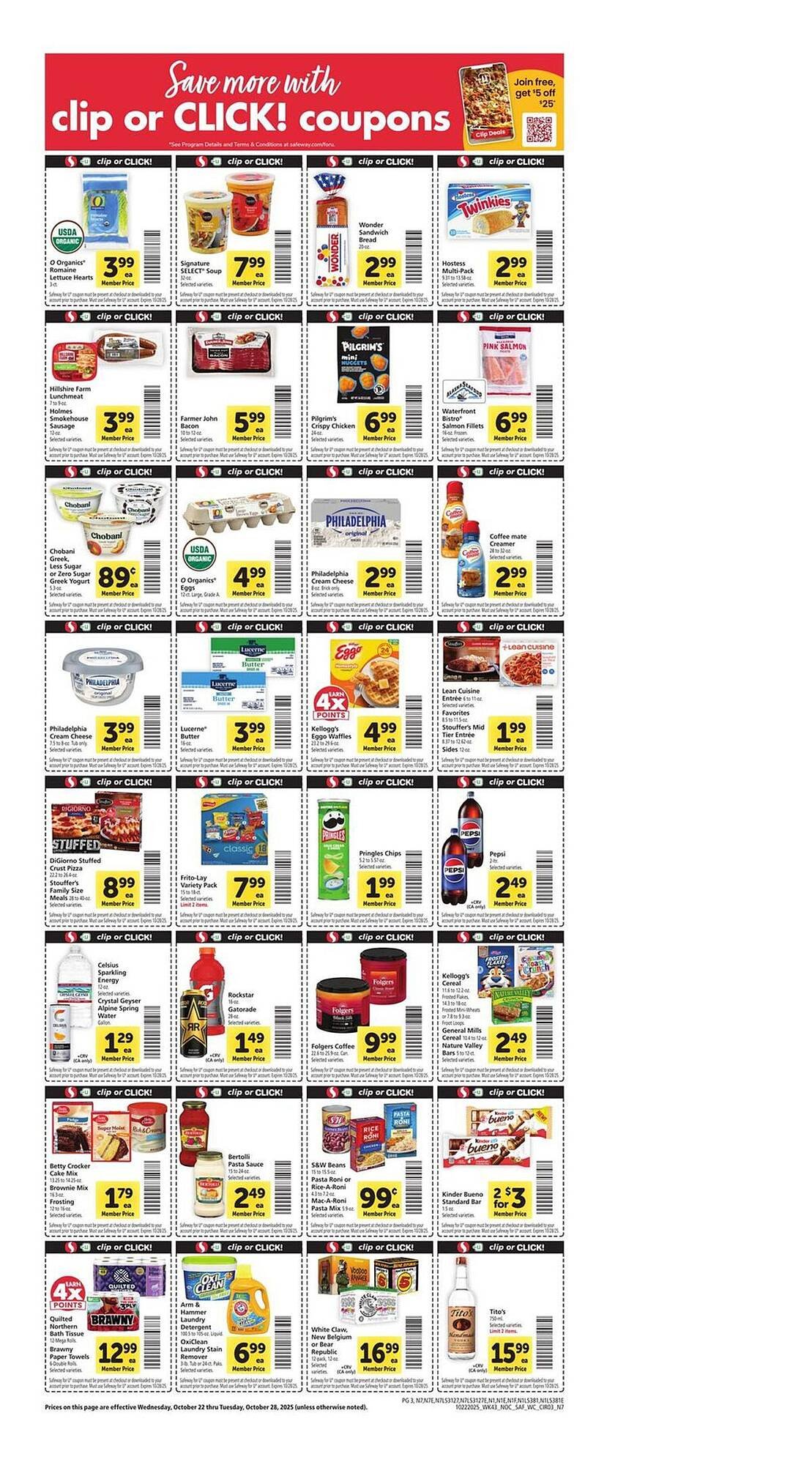 Vons weekly ad (2025-10-22 - 2025-10-28) | 3