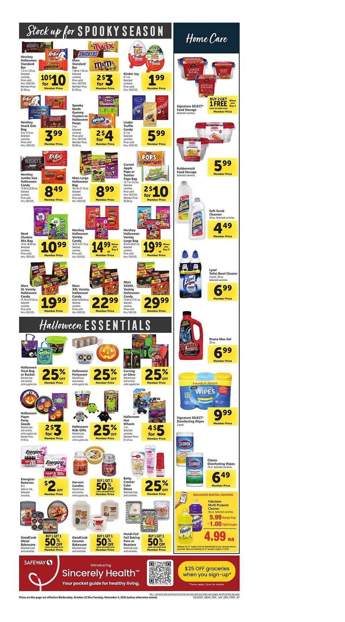 Vons weekly ad (2025-10-22 - 2025-10-28) | 9