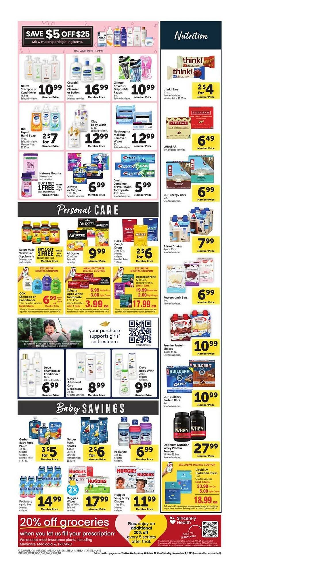 Vons weekly ad (2025-10-22 - 2025-10-28) | 10