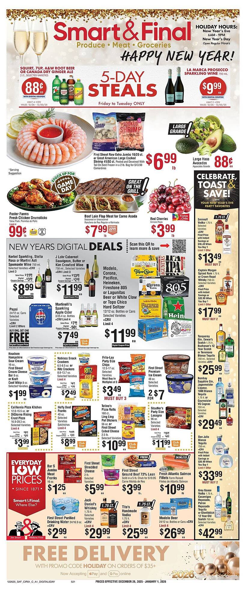 Smart &amp; Final weekly ad