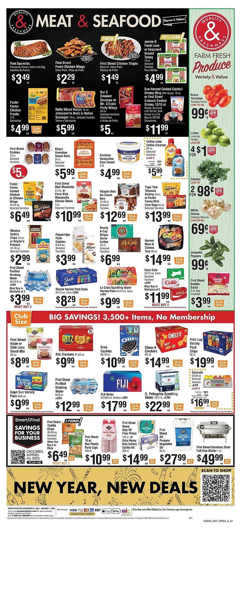 Smart &amp; Final weekly ad
