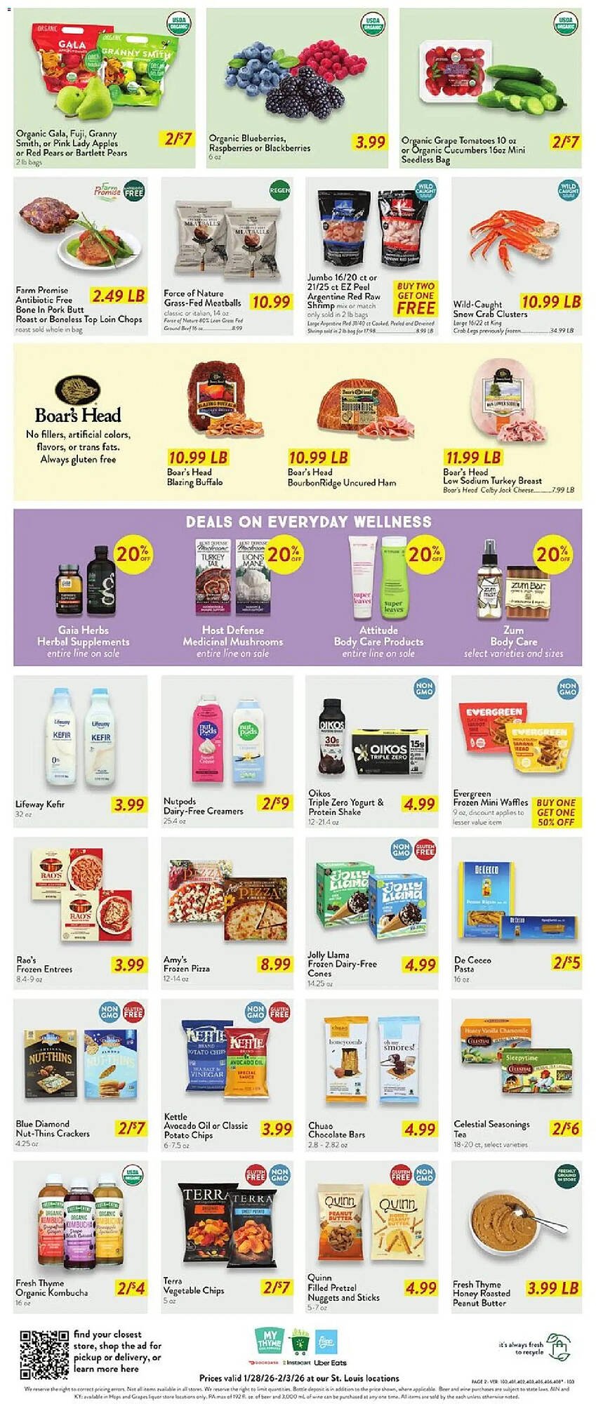 Fresh Thyme weekly ad