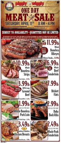Piggly Wiggly weekly ad