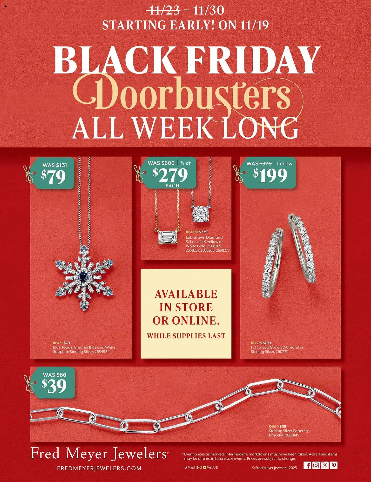 Fred Meyer weekly ad