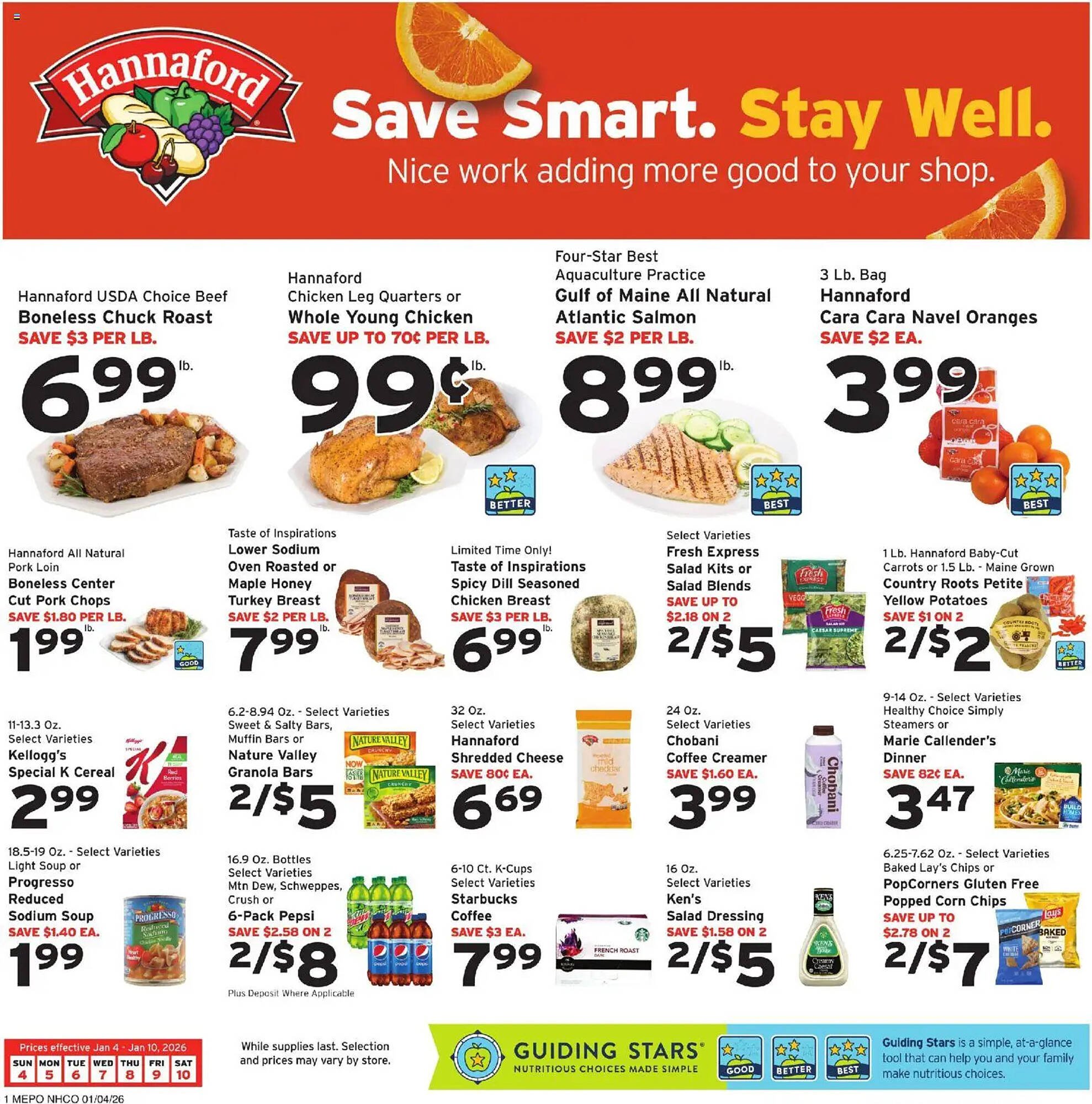 Hannaford flyer