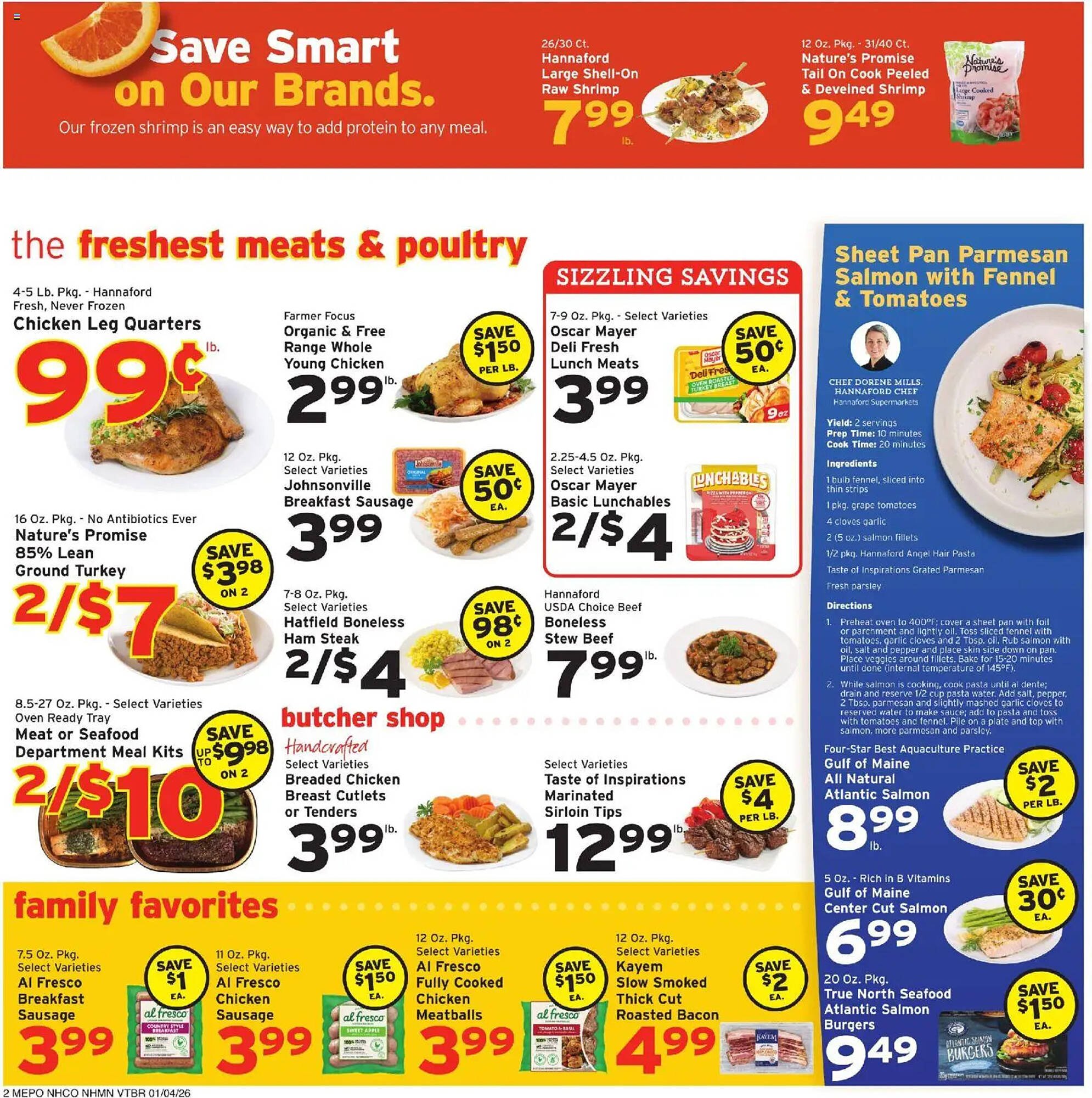 Hannaford flyer