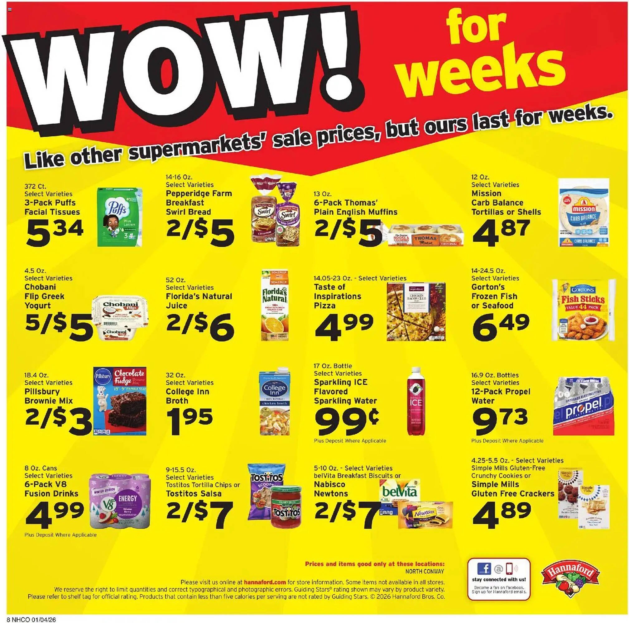 Hannaford flyer