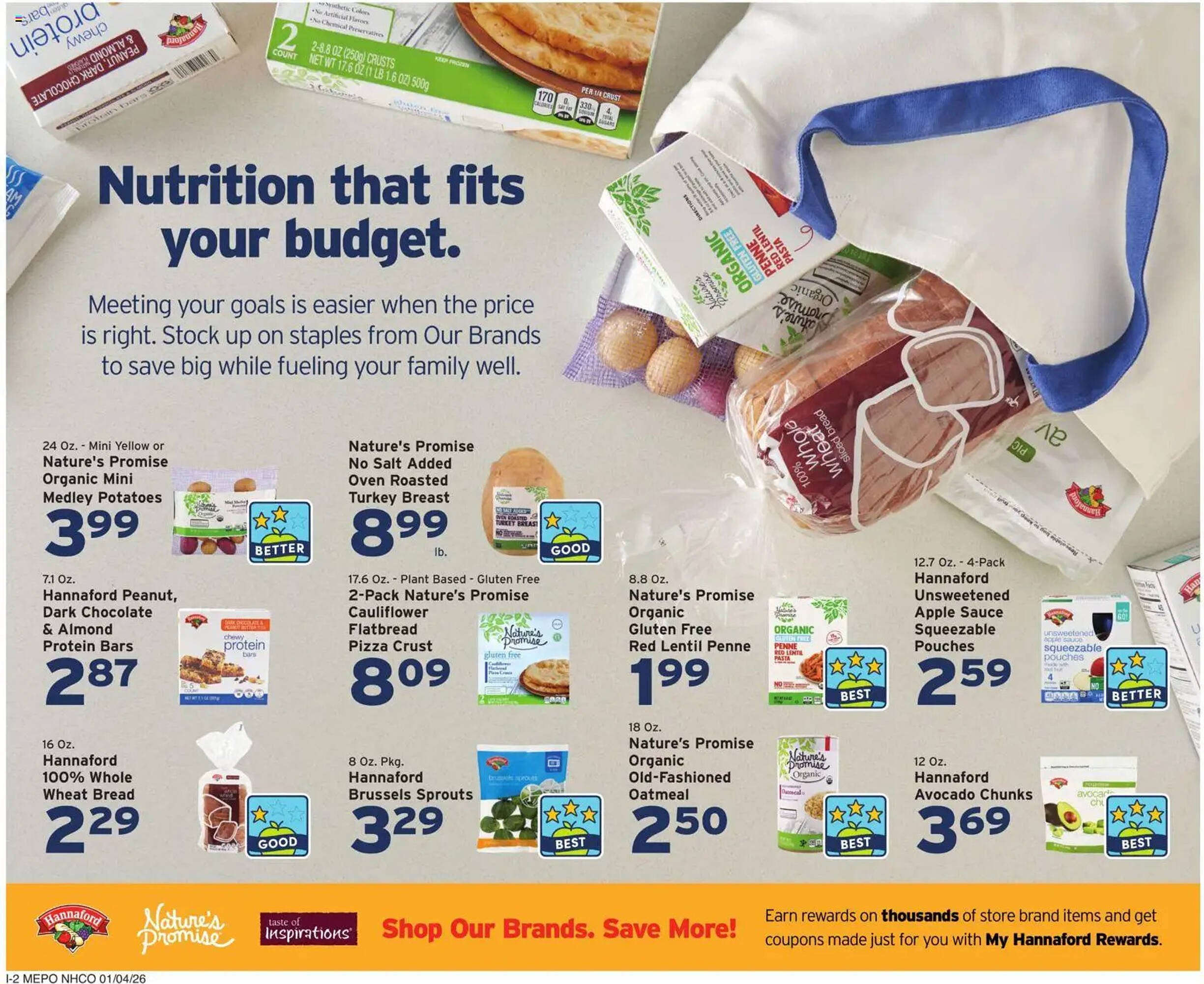 Hannaford flyer