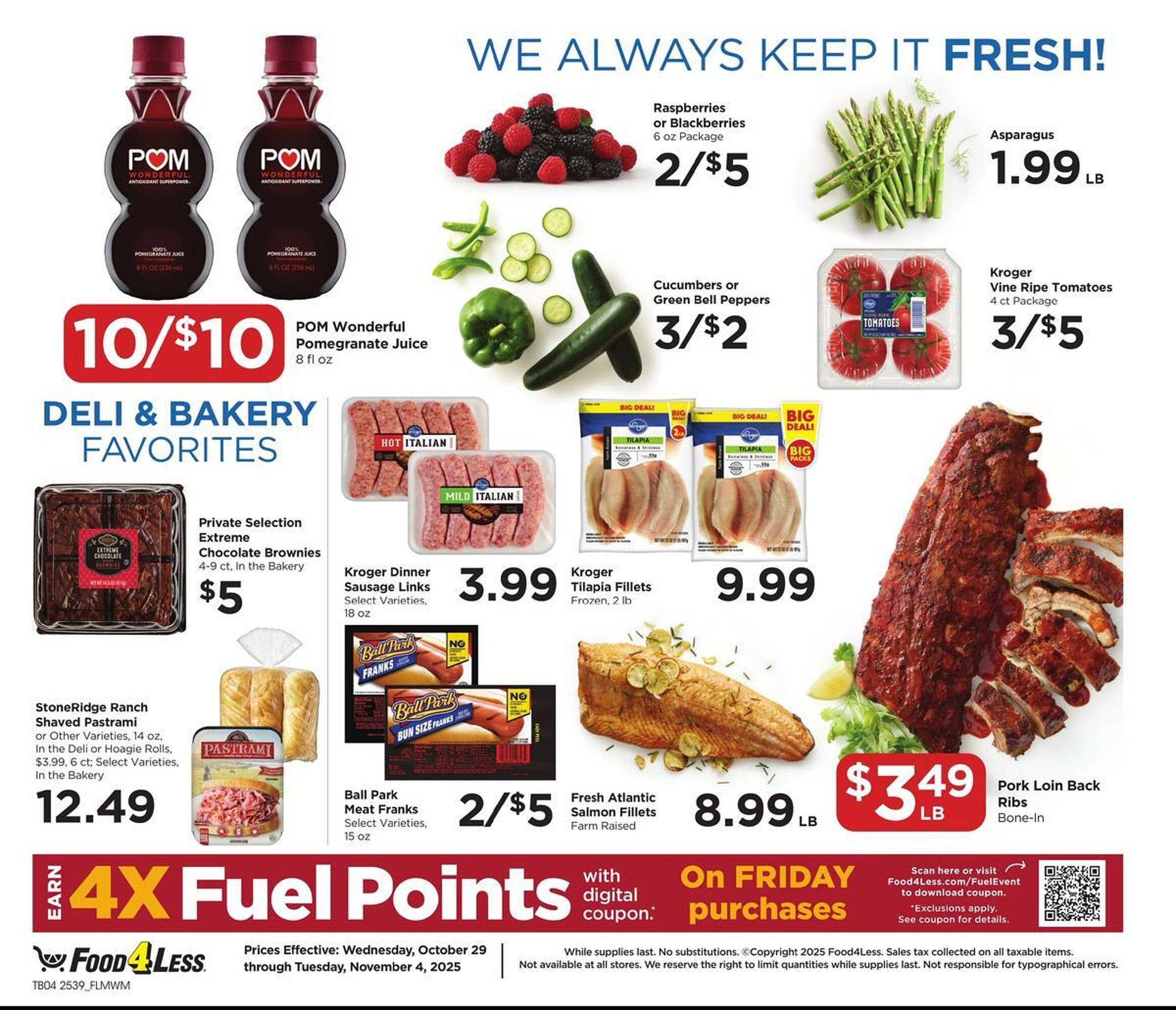 Food 4 Less weekly ad (2025-10-29 - 2025-11-04) | 5