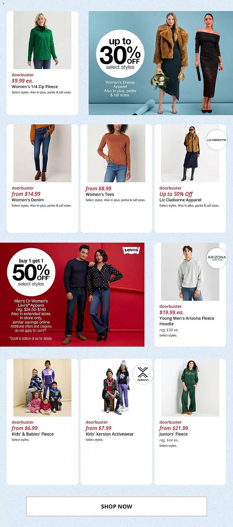 JC Penney weekly ad