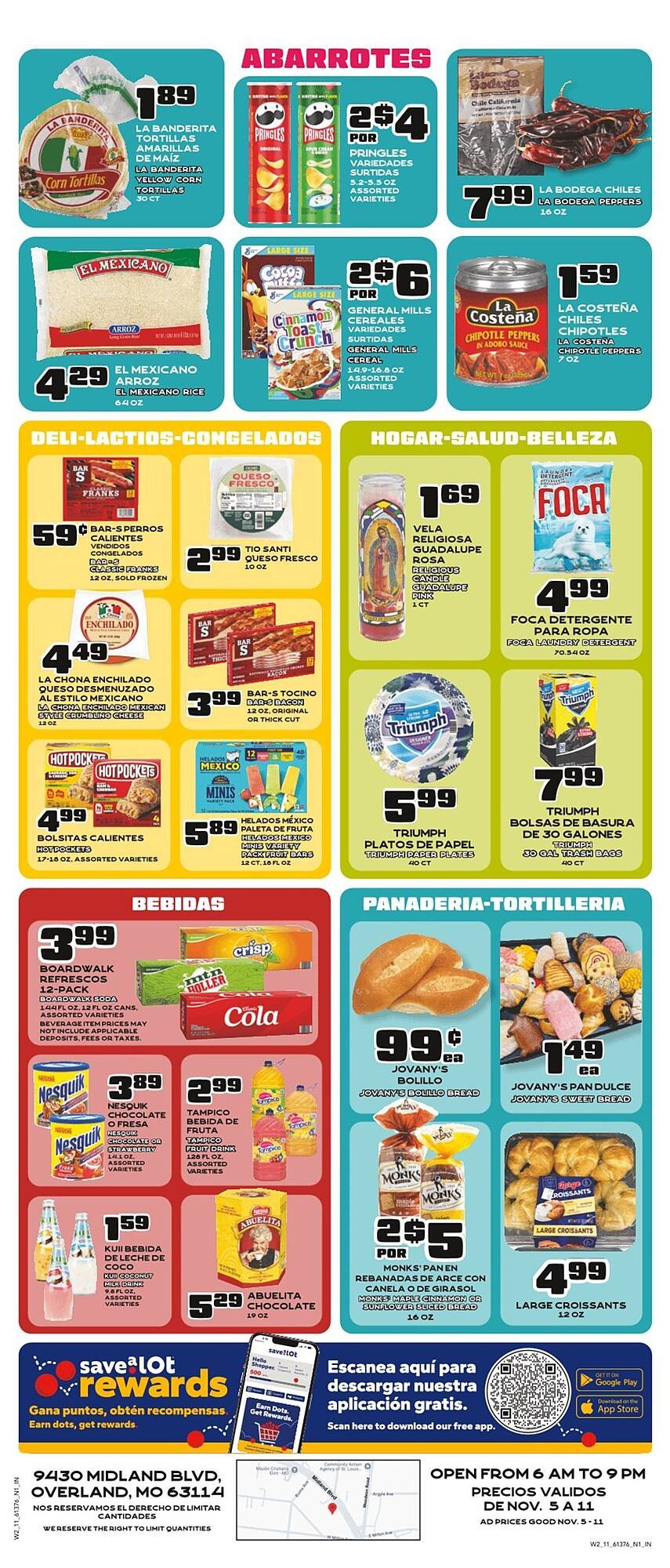Save a Lot weekly ad (2025-11-05 - 2025-11-11) | 2
