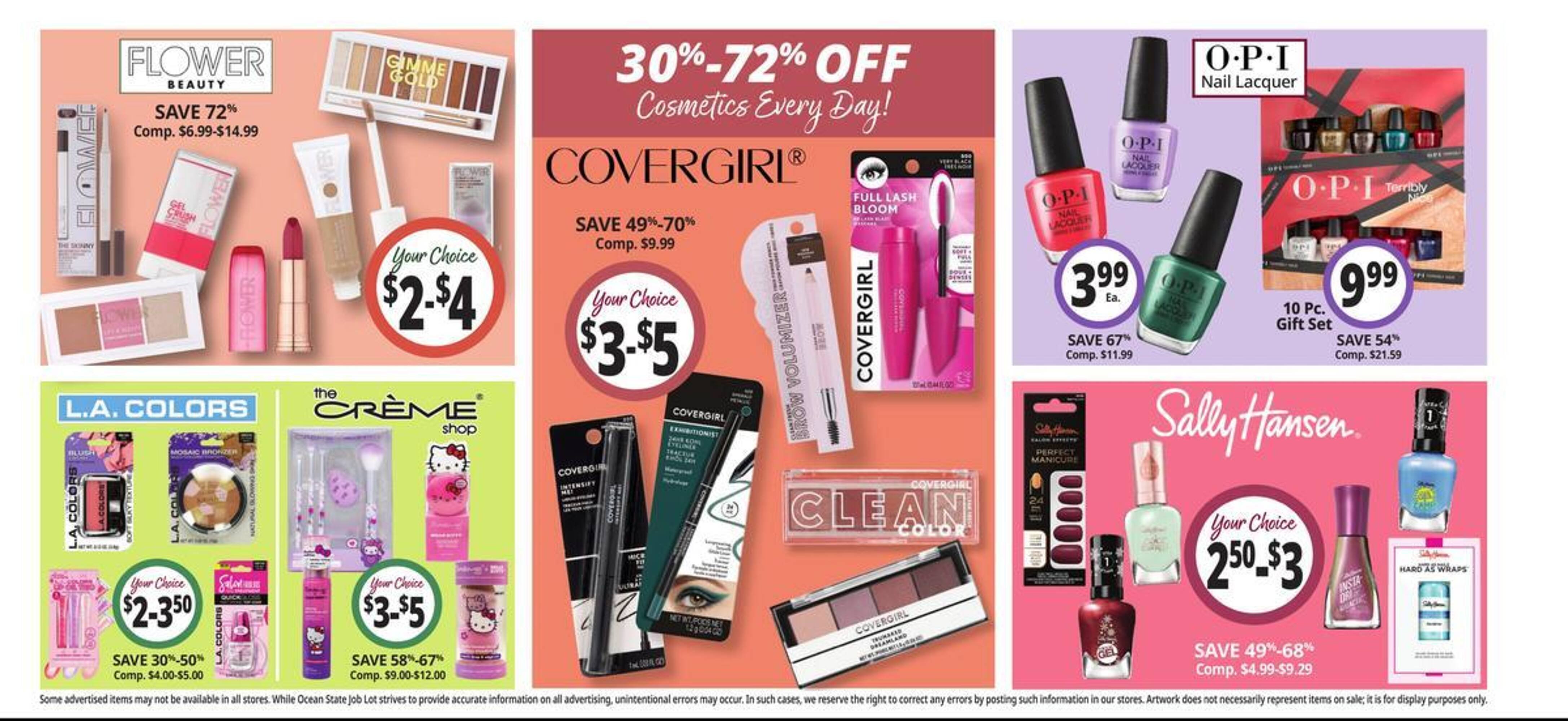 Ocean State Job Lot flyer