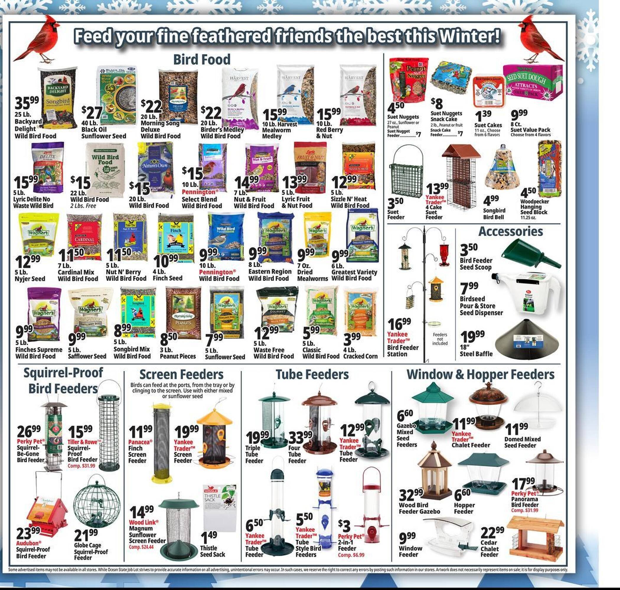 Ocean State Job Lot flyer