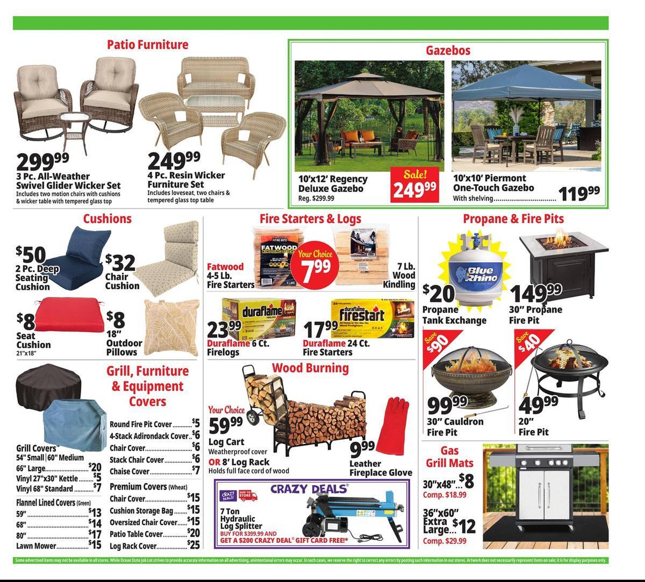 Ocean State Job Lot flyer