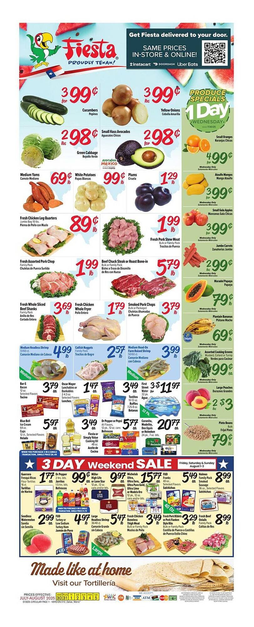 Fiesta Mart Weekly Ad (2025-07-30 - 2025-08-05) | 1
