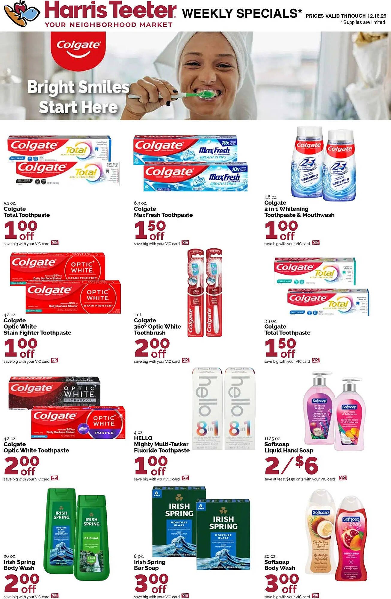 Harris Teeter weekly ad