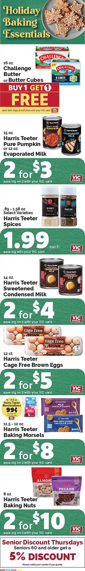 Harris Teeter weekly ad