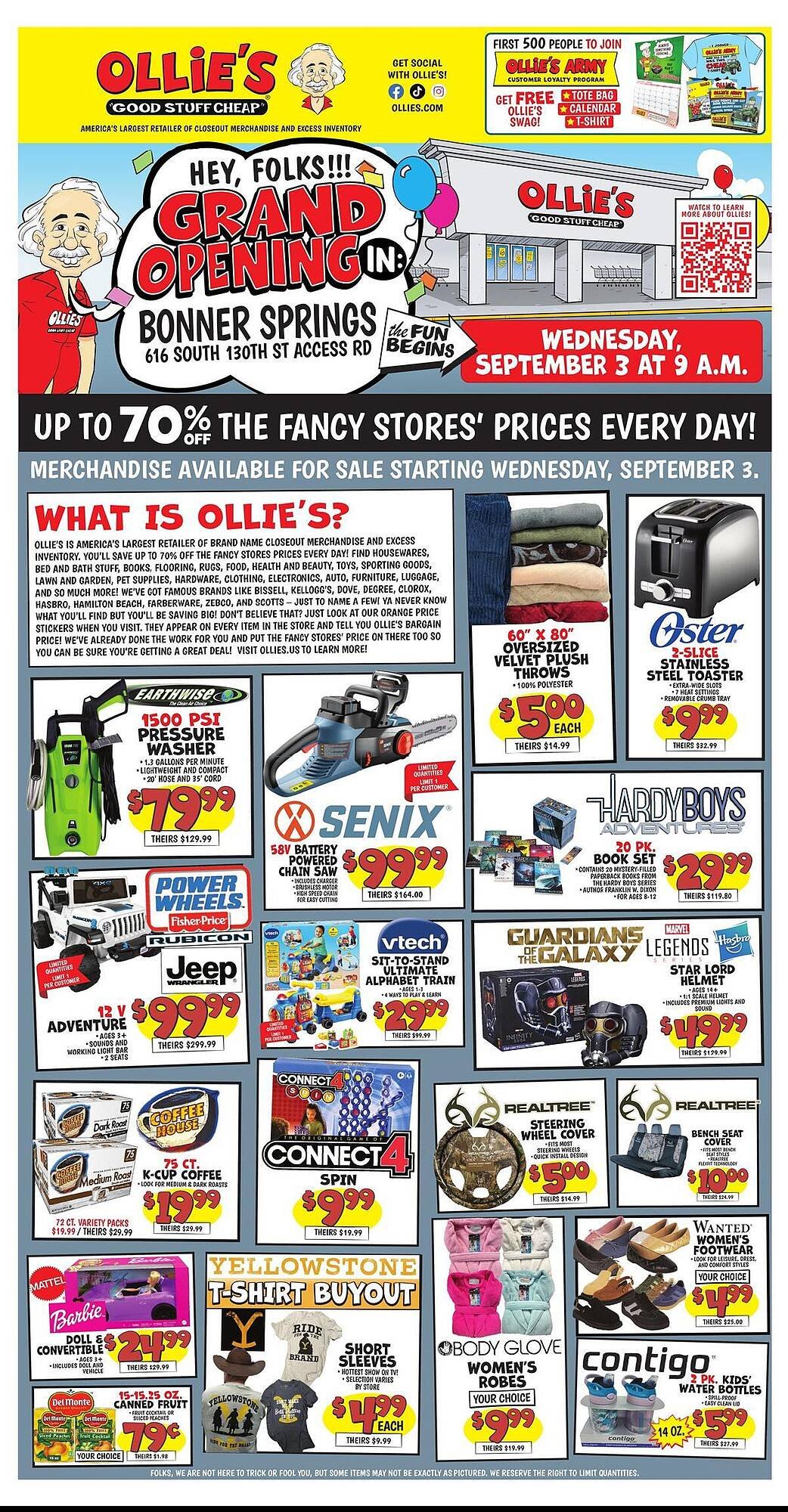 Ollie&#039;s Weekly Ad (2025-09-03 - 2025-10-10) | 1