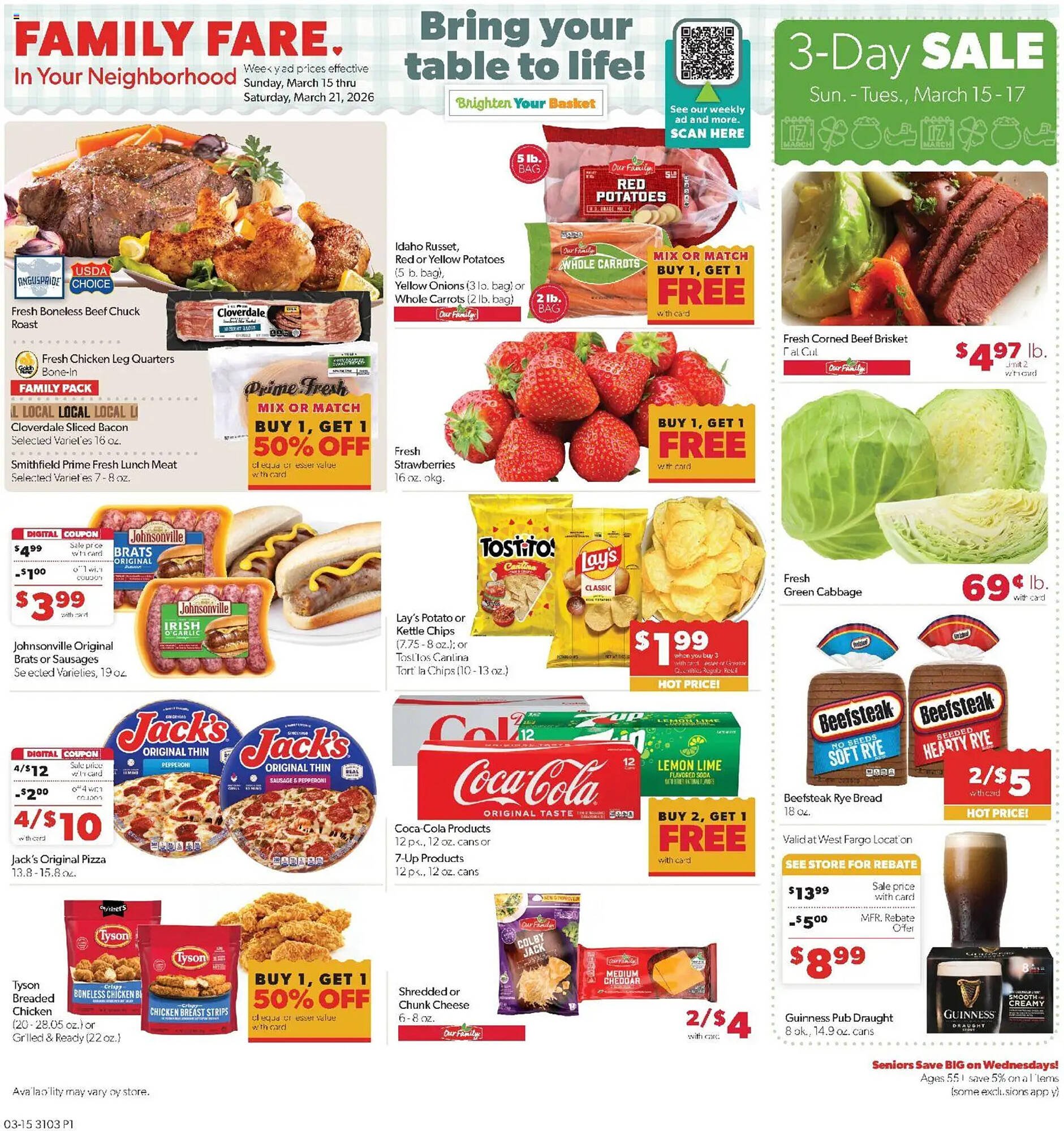 Family Fare weekly ad