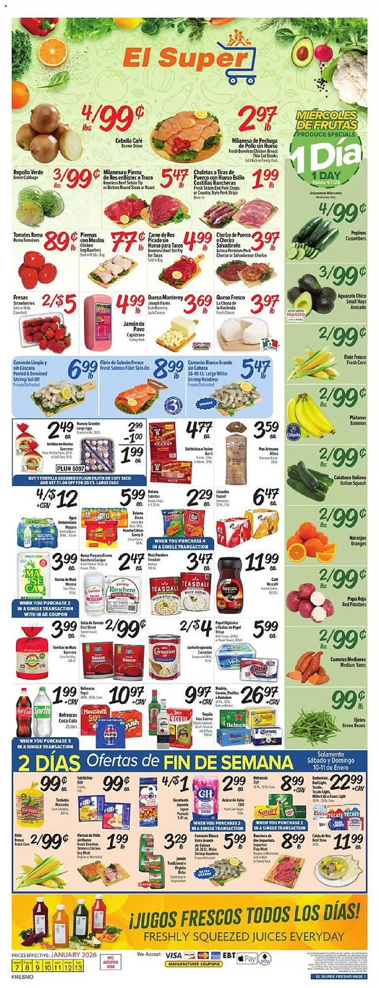 El Super weekly ad