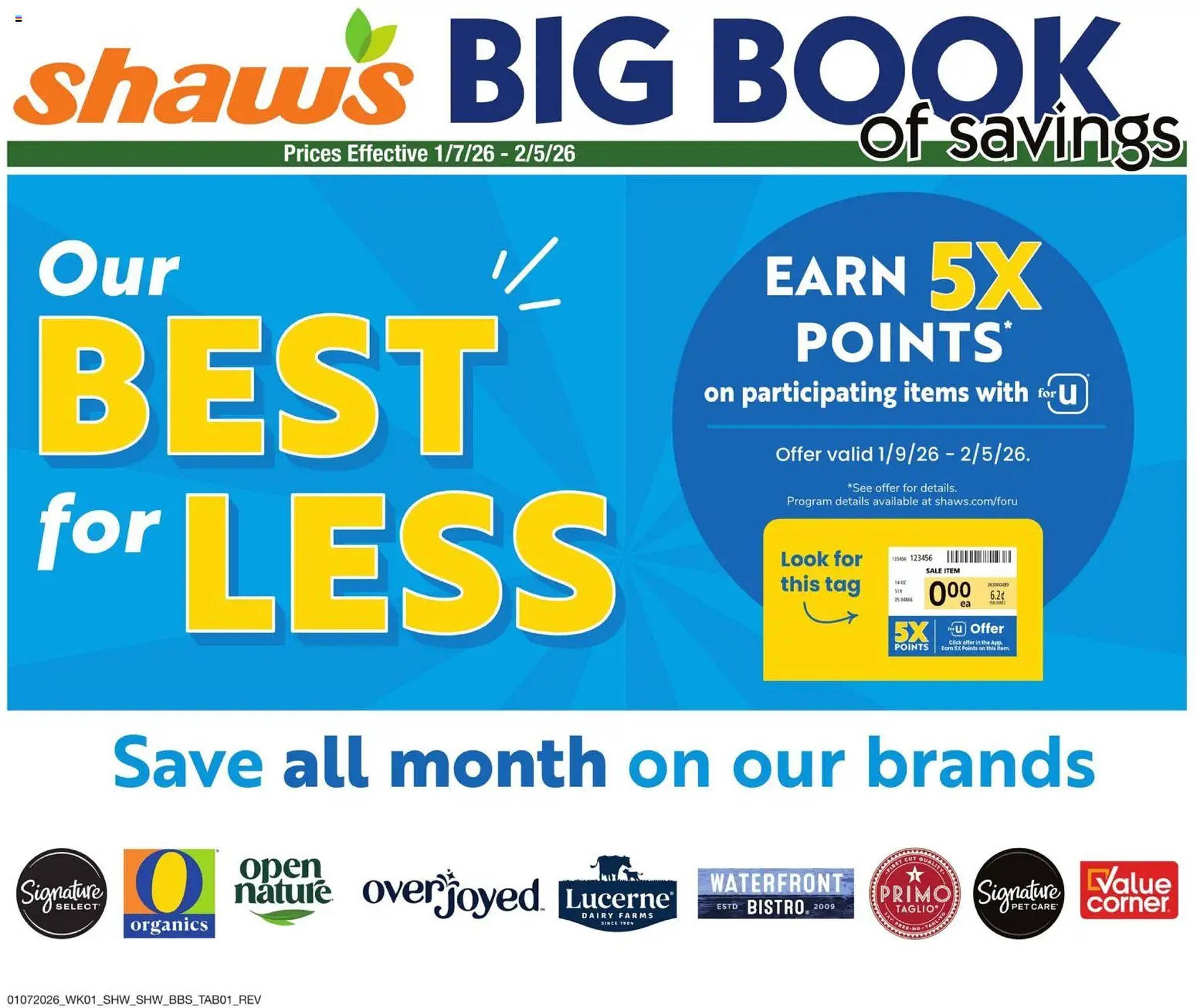 Shaw's flyer