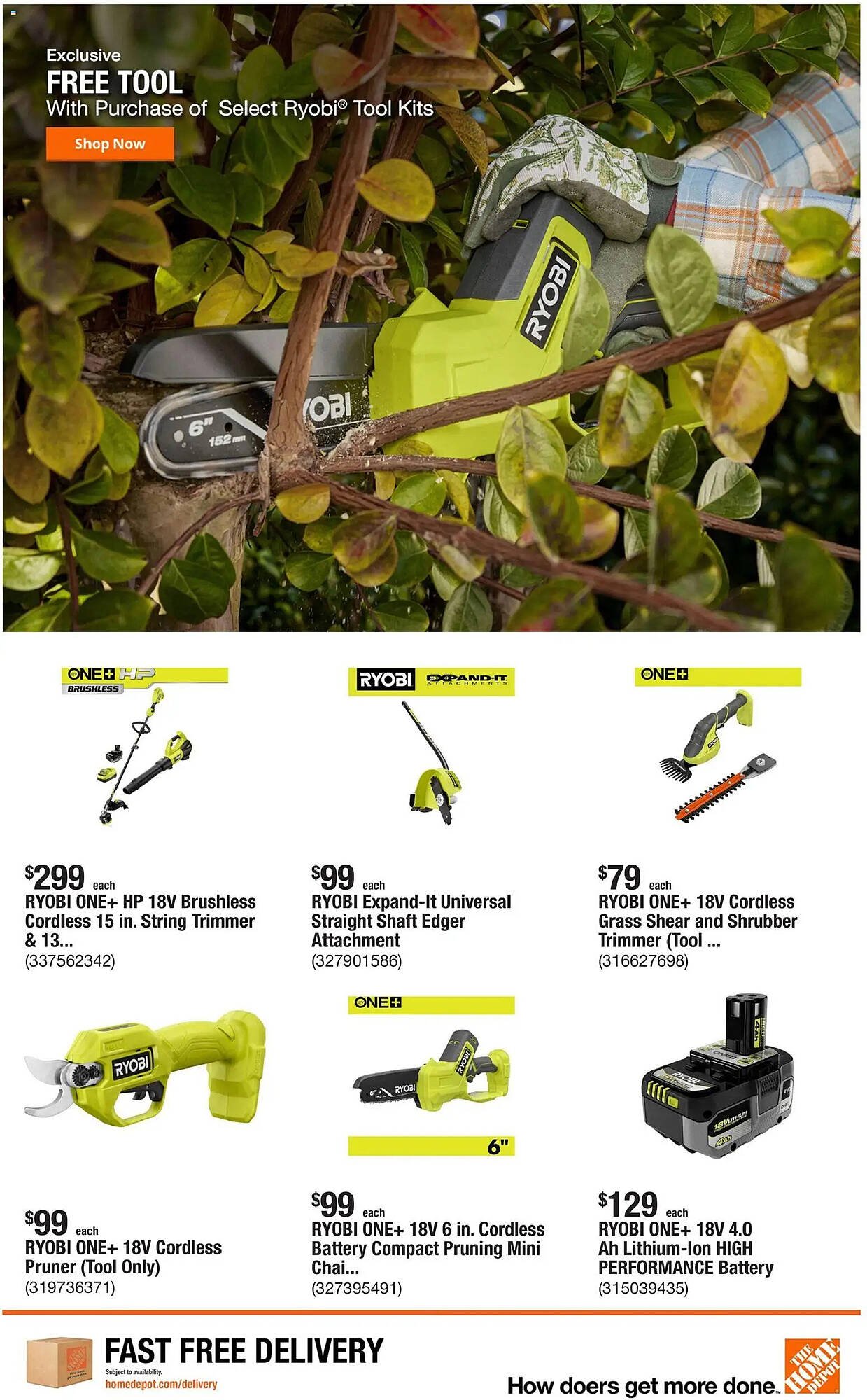 The Home Depot flyer