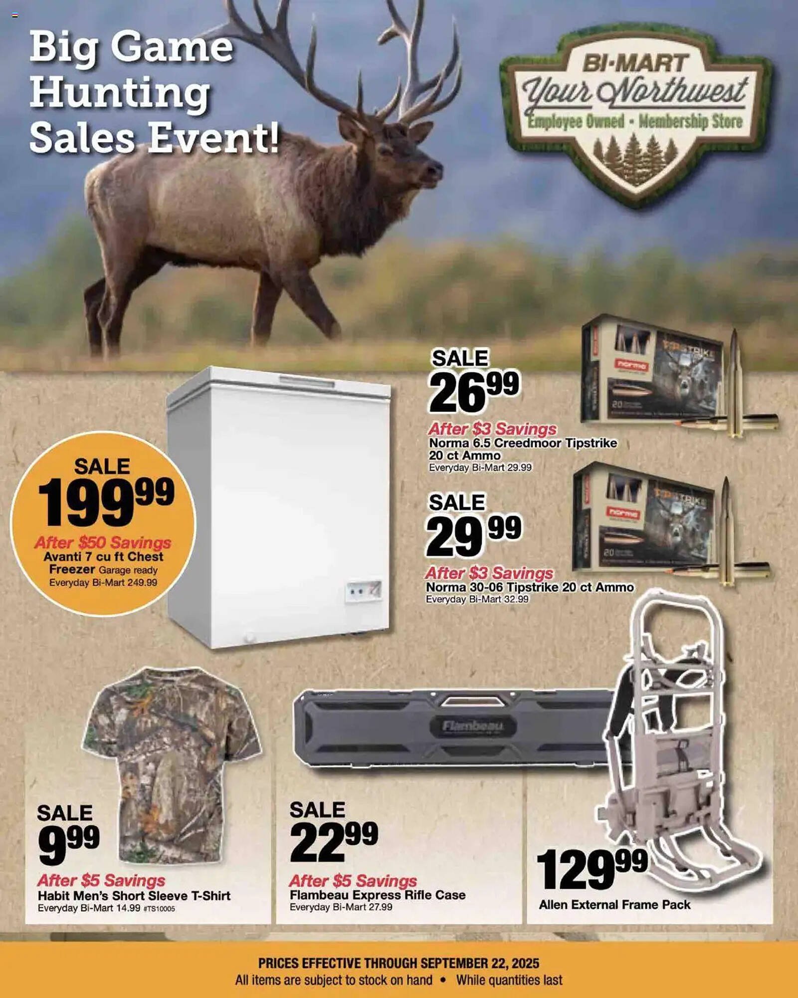 Bi-Mart weekly ad (2025-09-14 - 2025-09-22) | 1