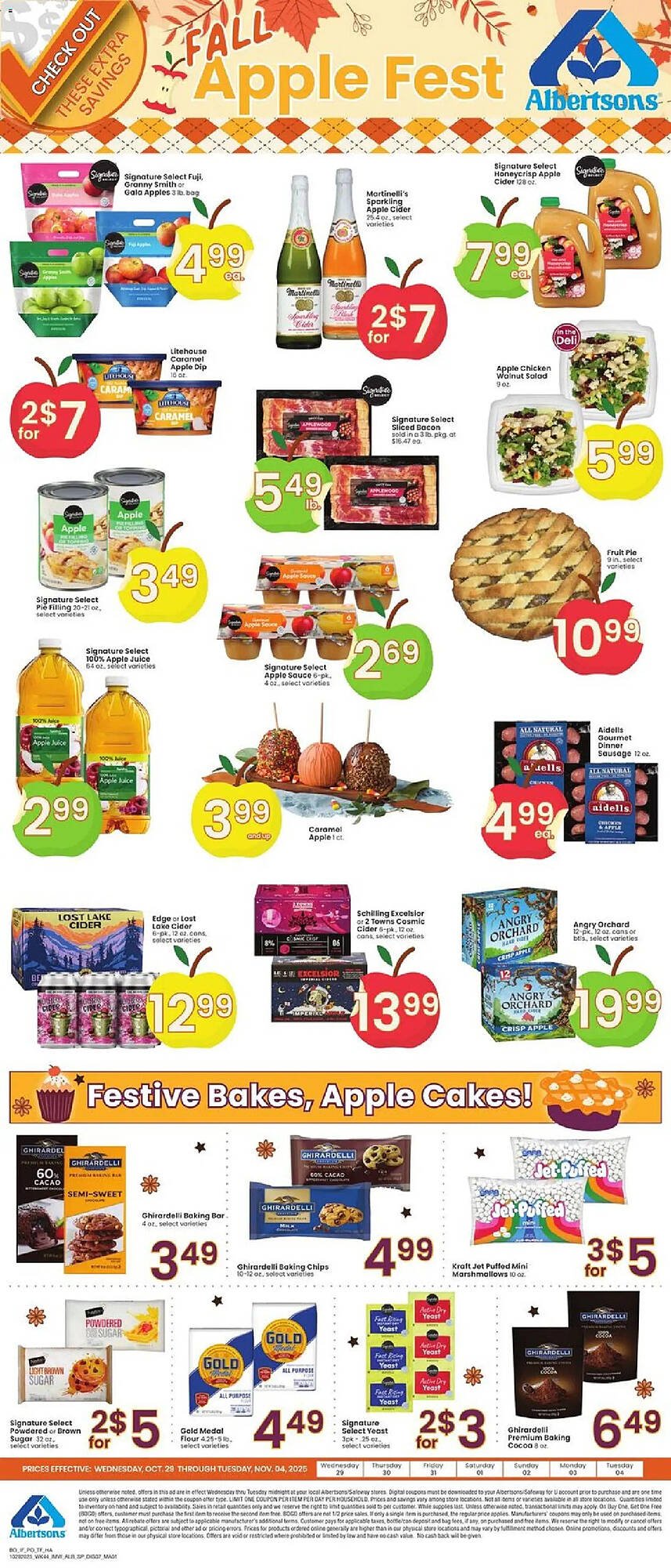 Albertsons weekly ad (2025-10-29 - 2025-11-04) | 1