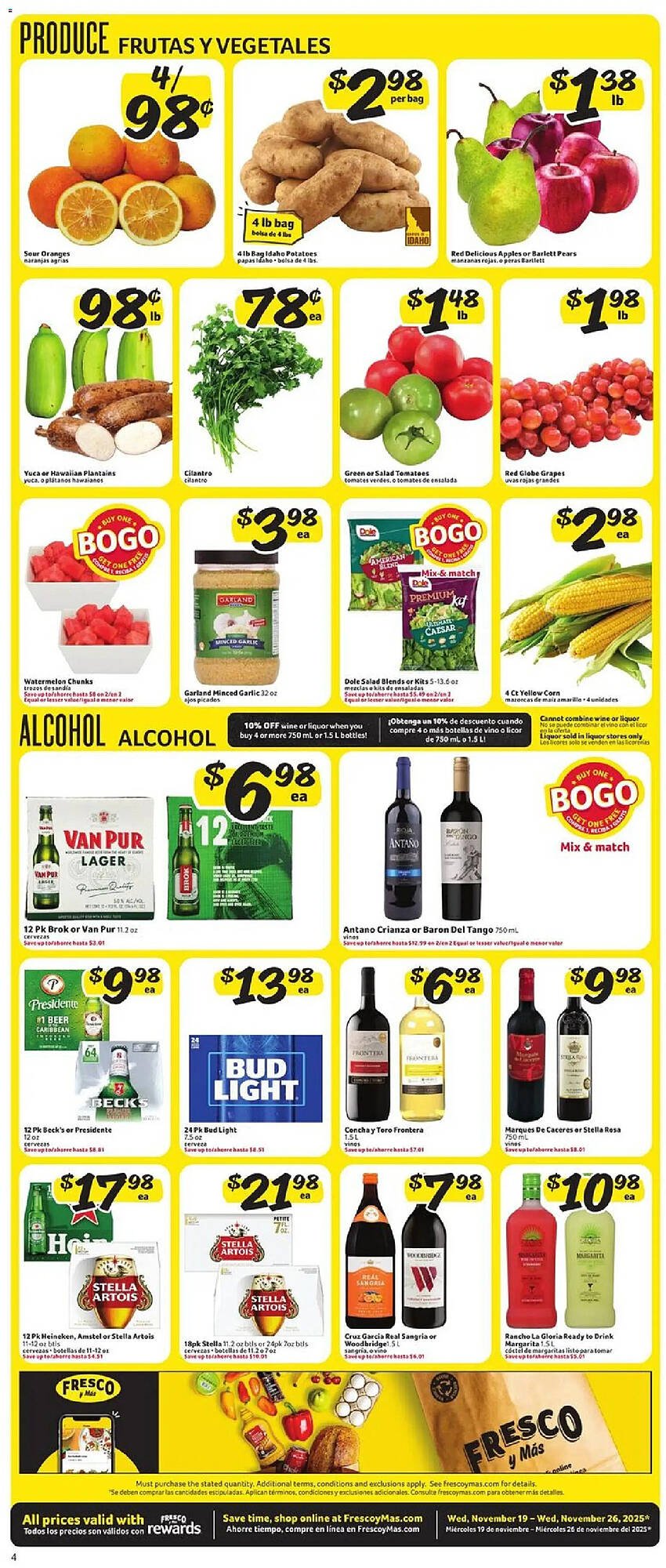 Fresco y Más weekly ad