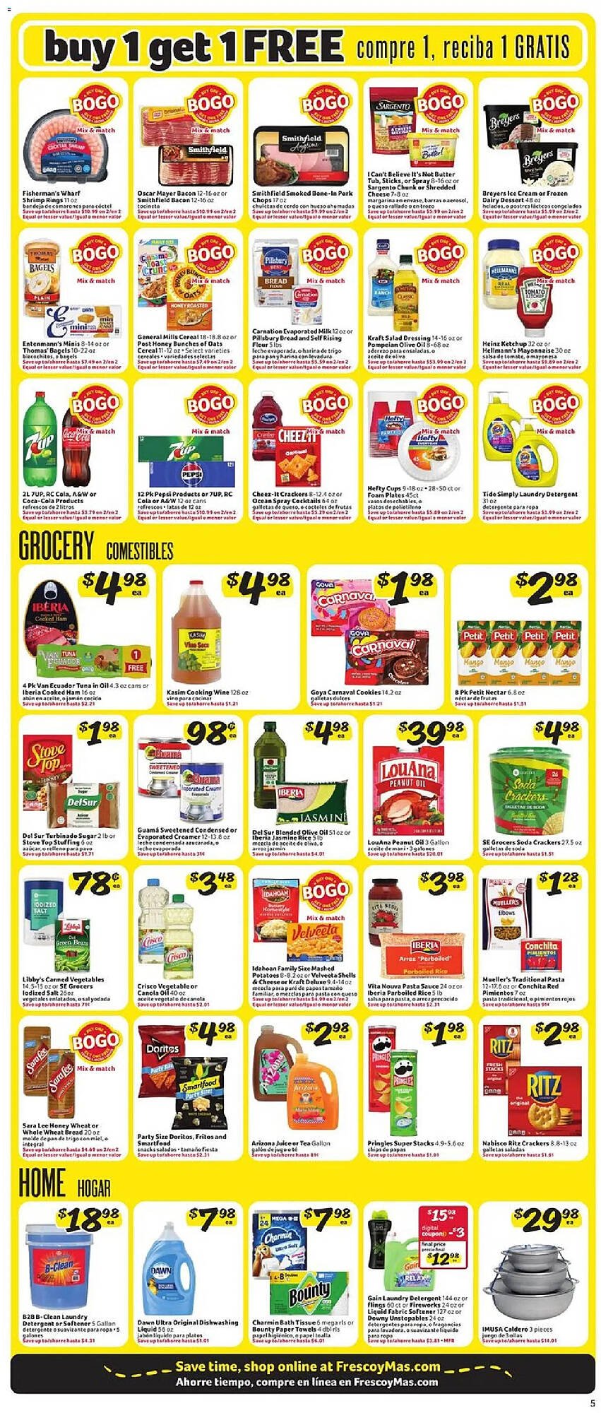 Fresco y Más weekly ad