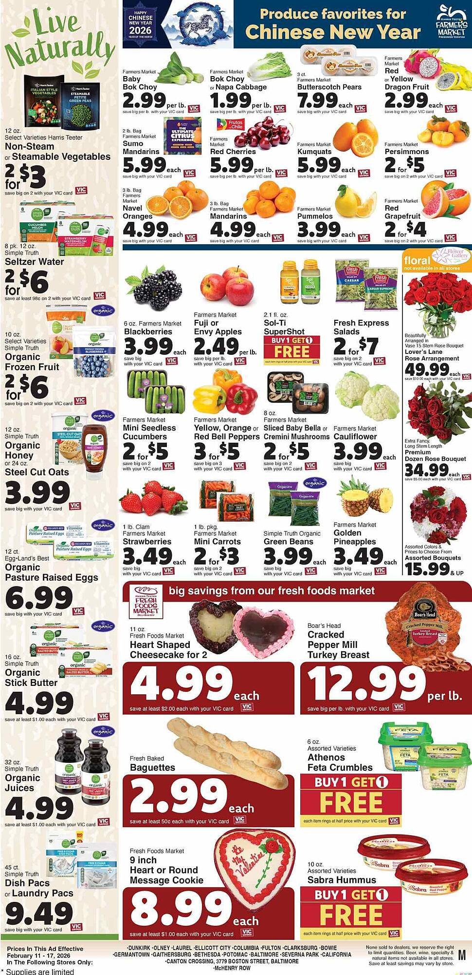 Harris Teeter weekly ad
