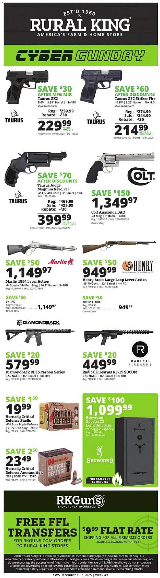 Rural King weekly ad