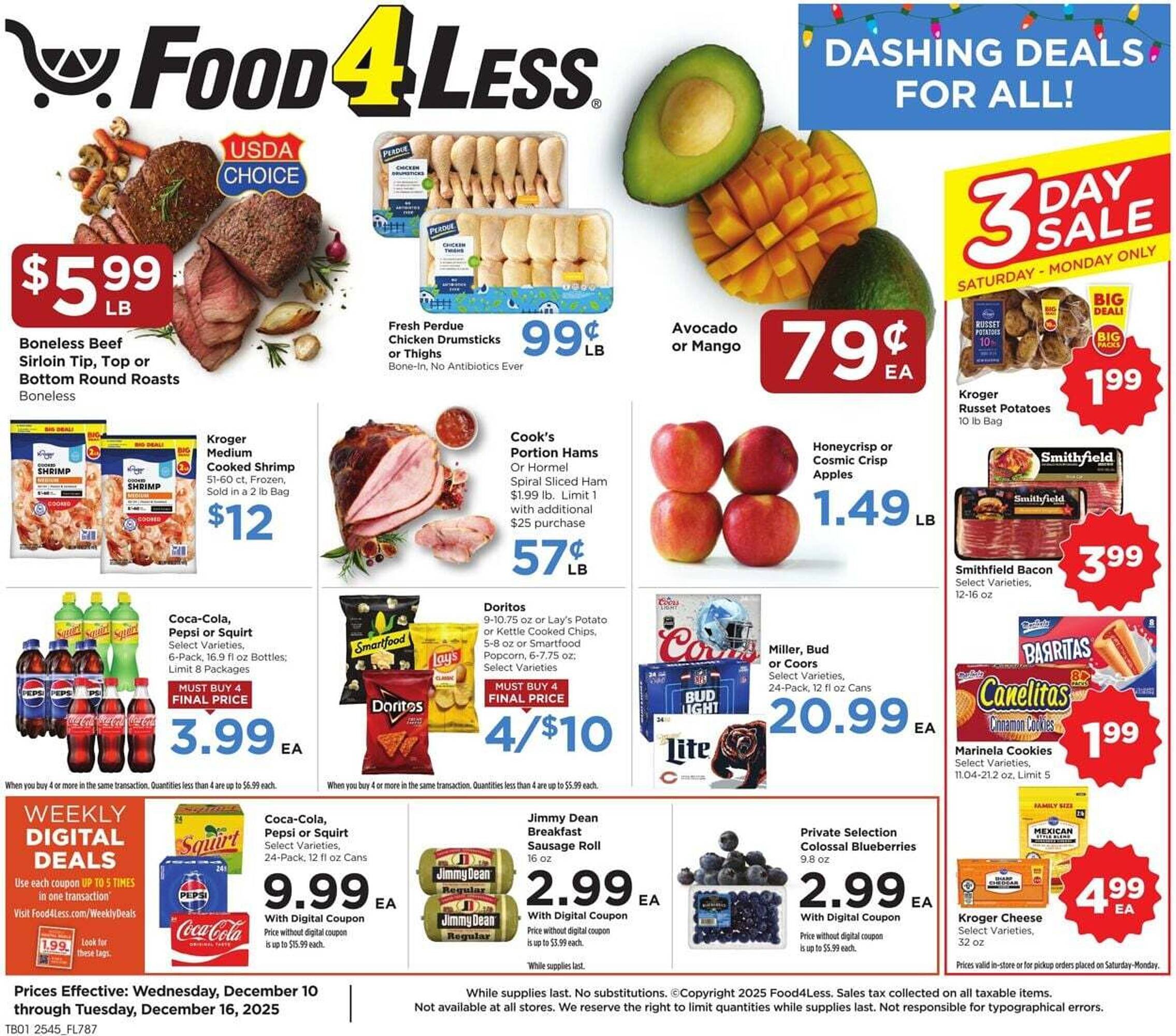 Food 4 Less weekly ad