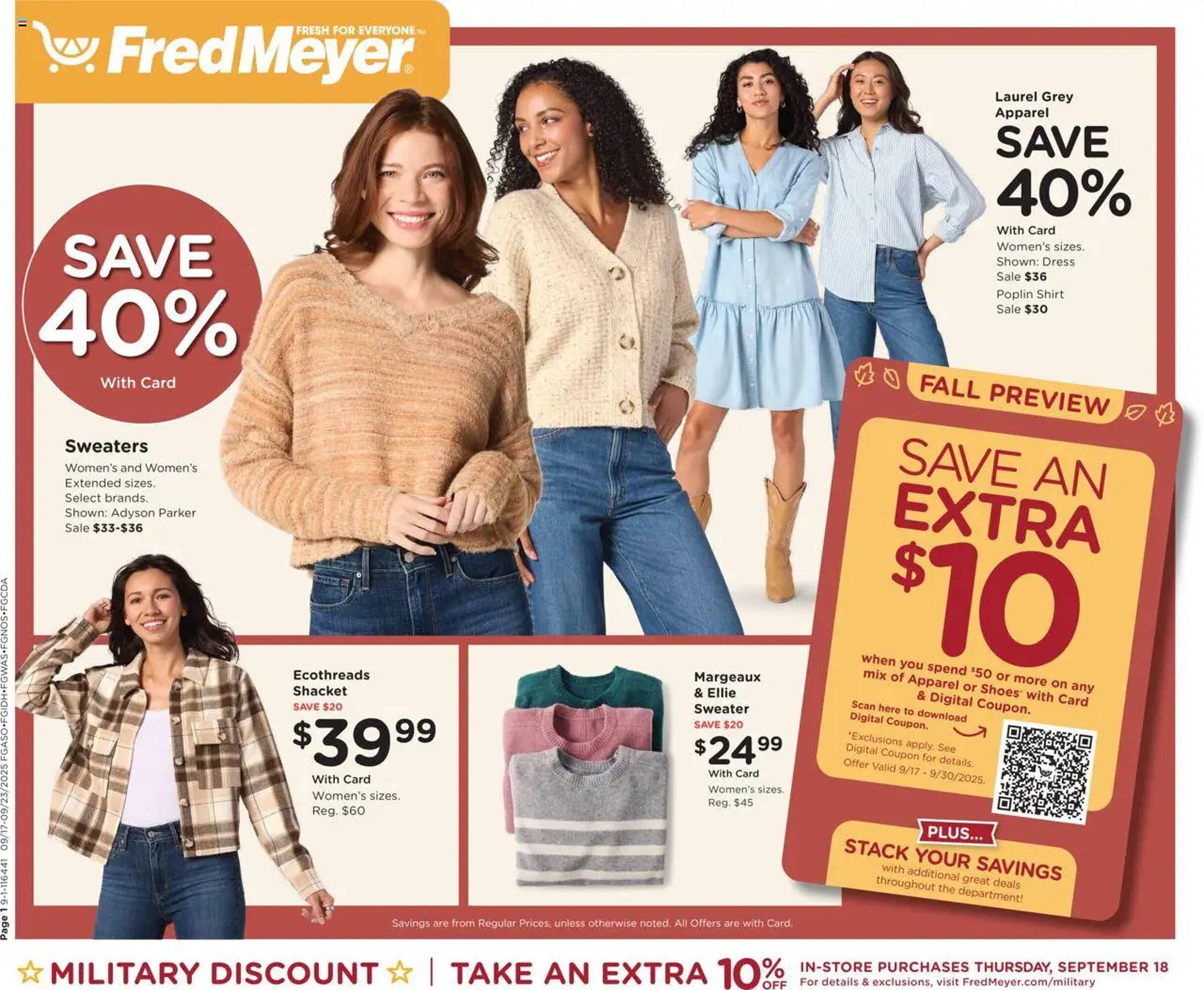 Fred Meyer weekly ad (2025-09-17 - 2025-09-24) | 1