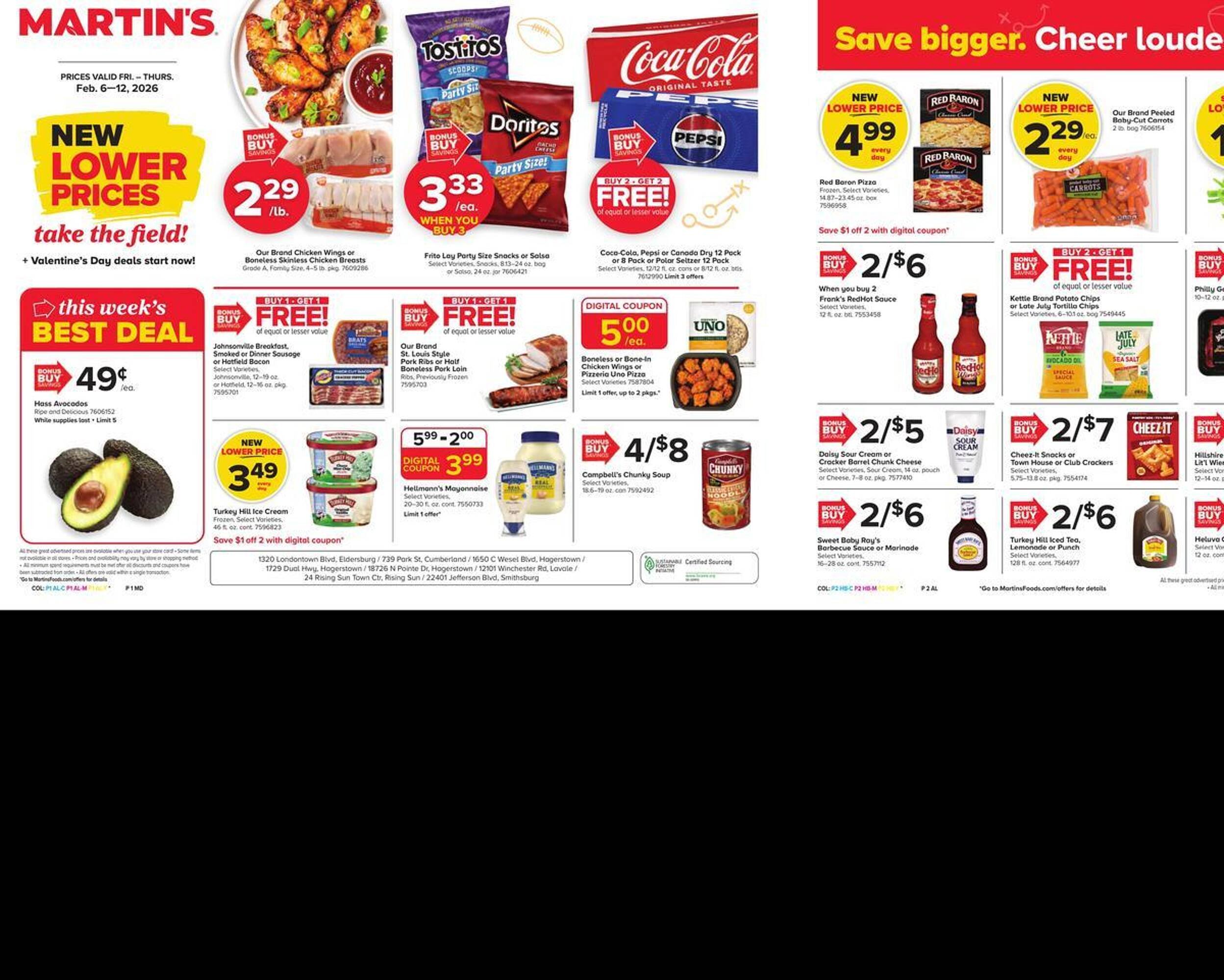 Martin's weekly ad