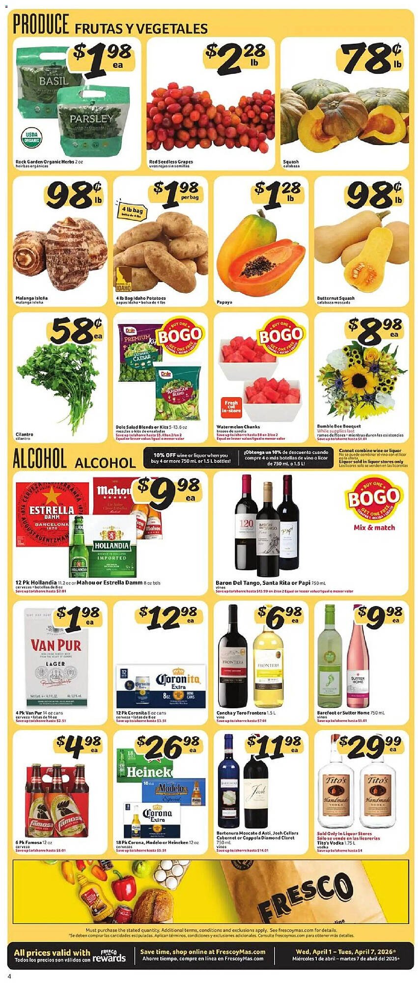 Fresco y Más weekly ad