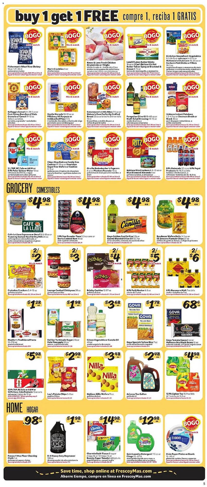 Fresco y Más weekly ad