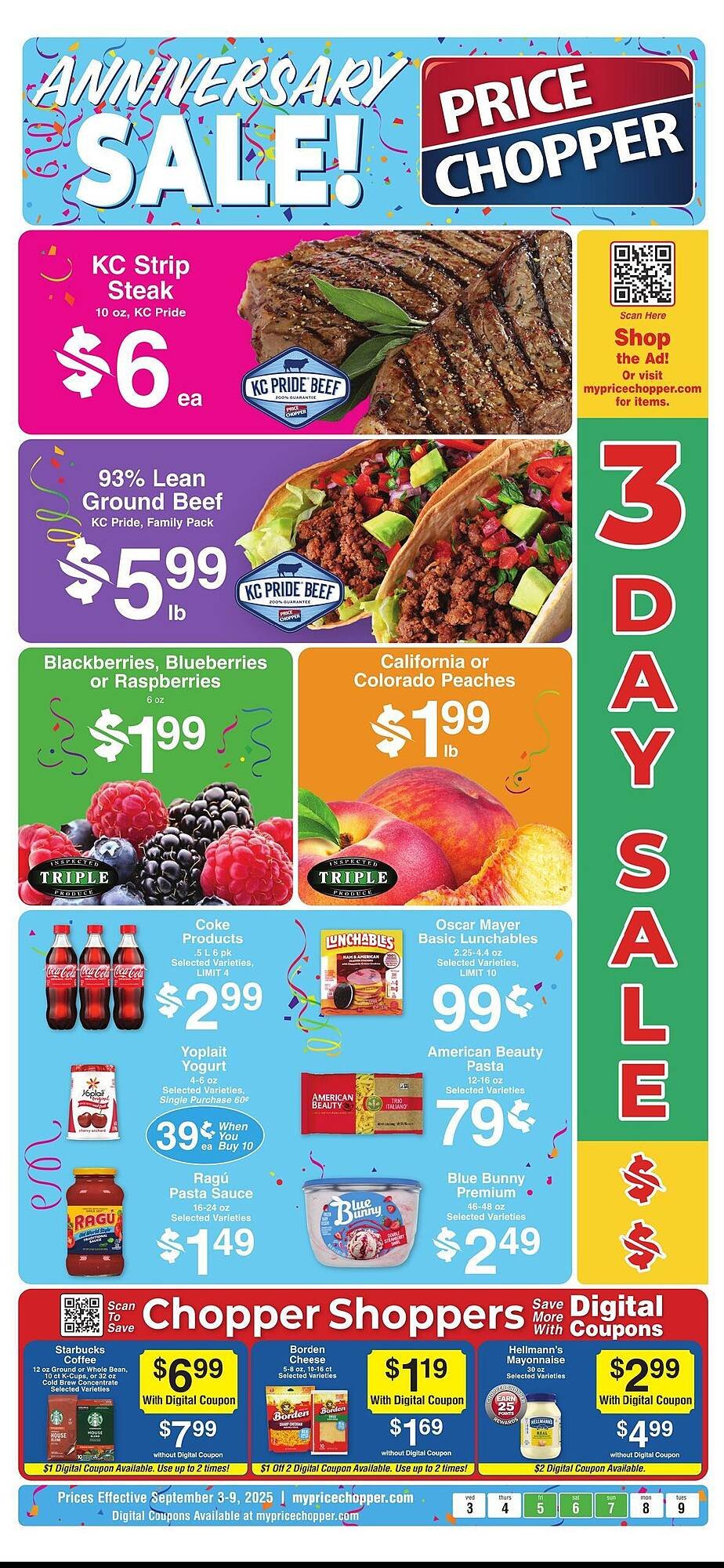 Price Chopper weekly ad (2025-09-03 - 2025-09-09) | 1