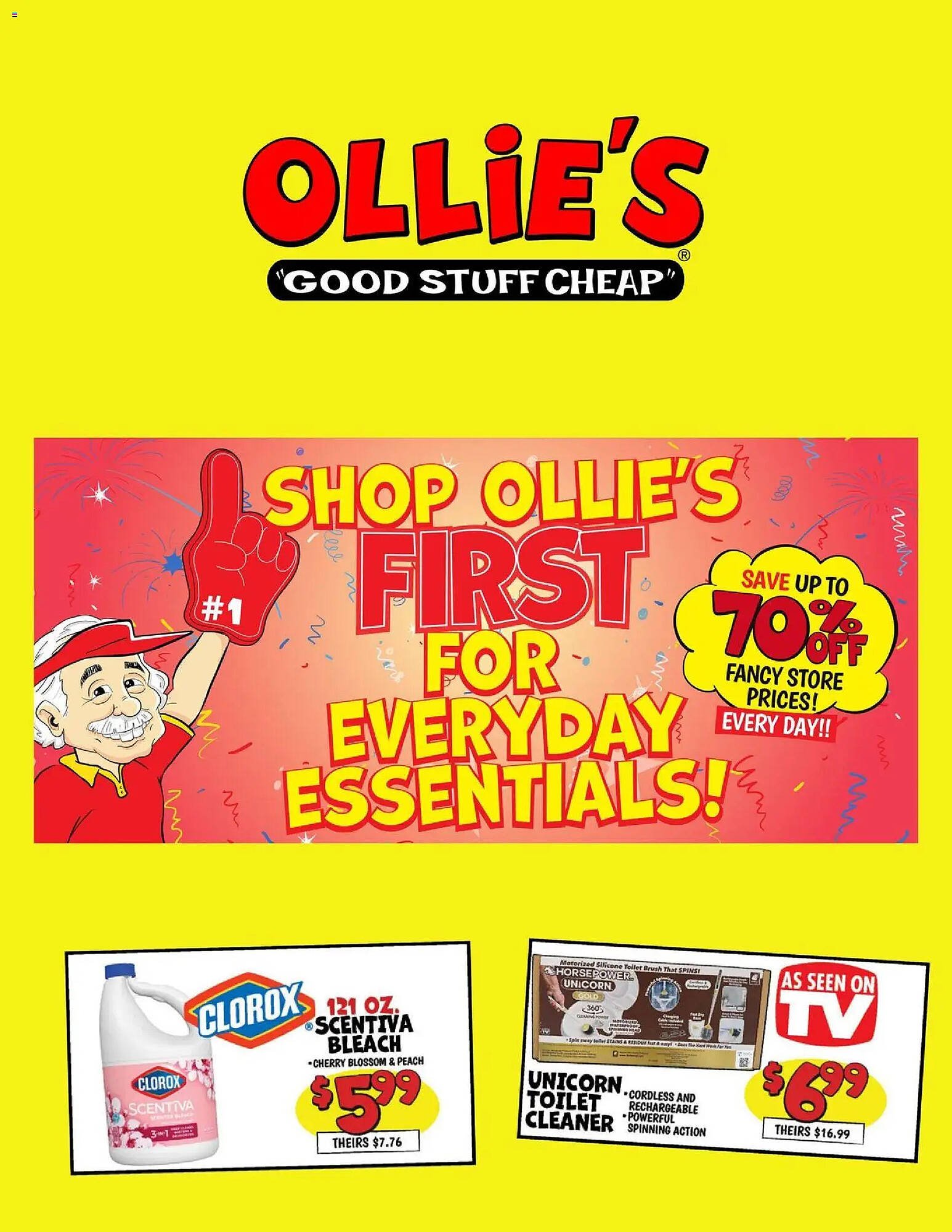 Ollie's weekly ad
