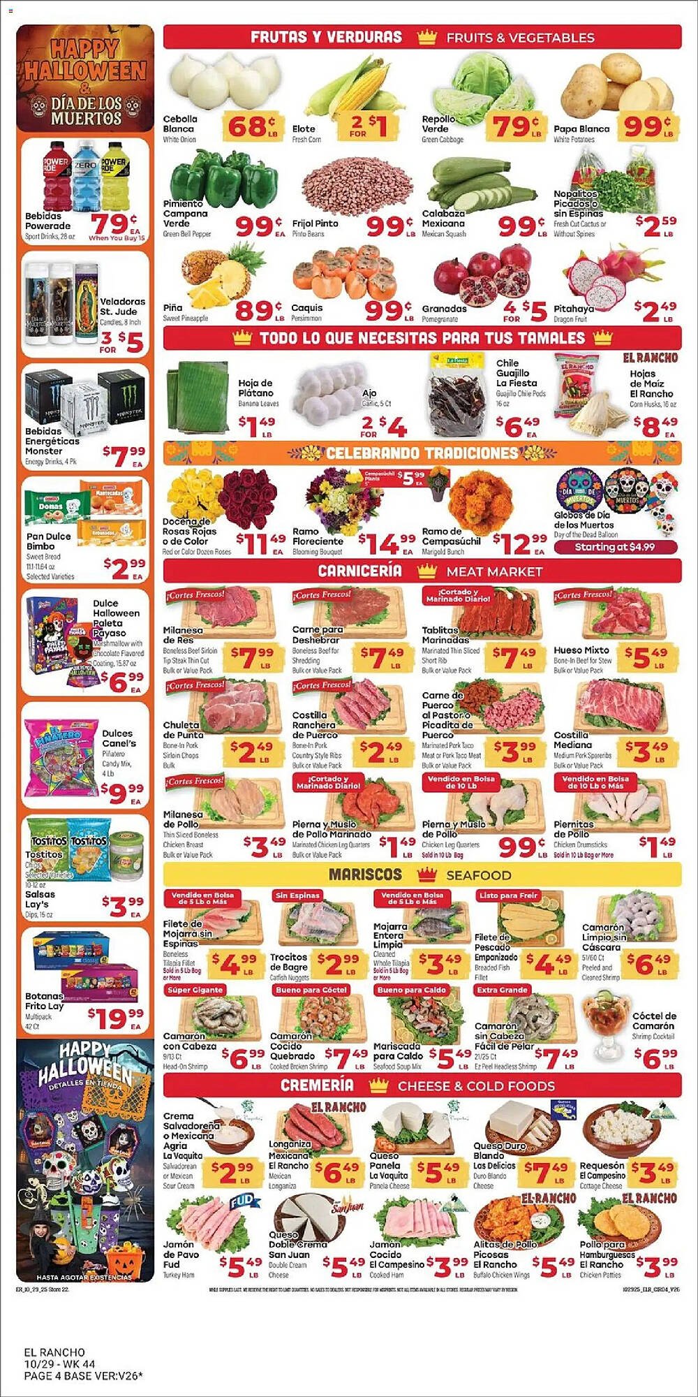 Supermercado El Rancho weekly ad (2025-10-29 - 2025-11-04) | 4
