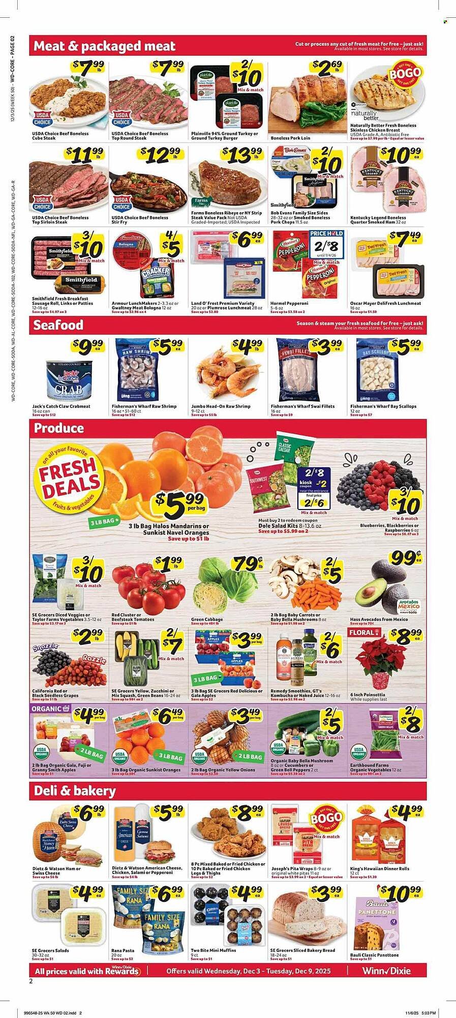 Winn Dixie weekly ad
