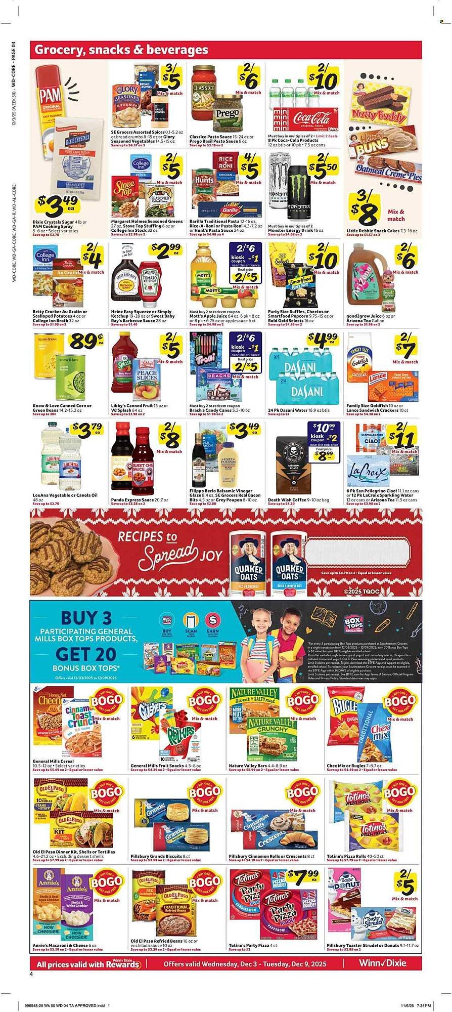 Winn Dixie weekly ad