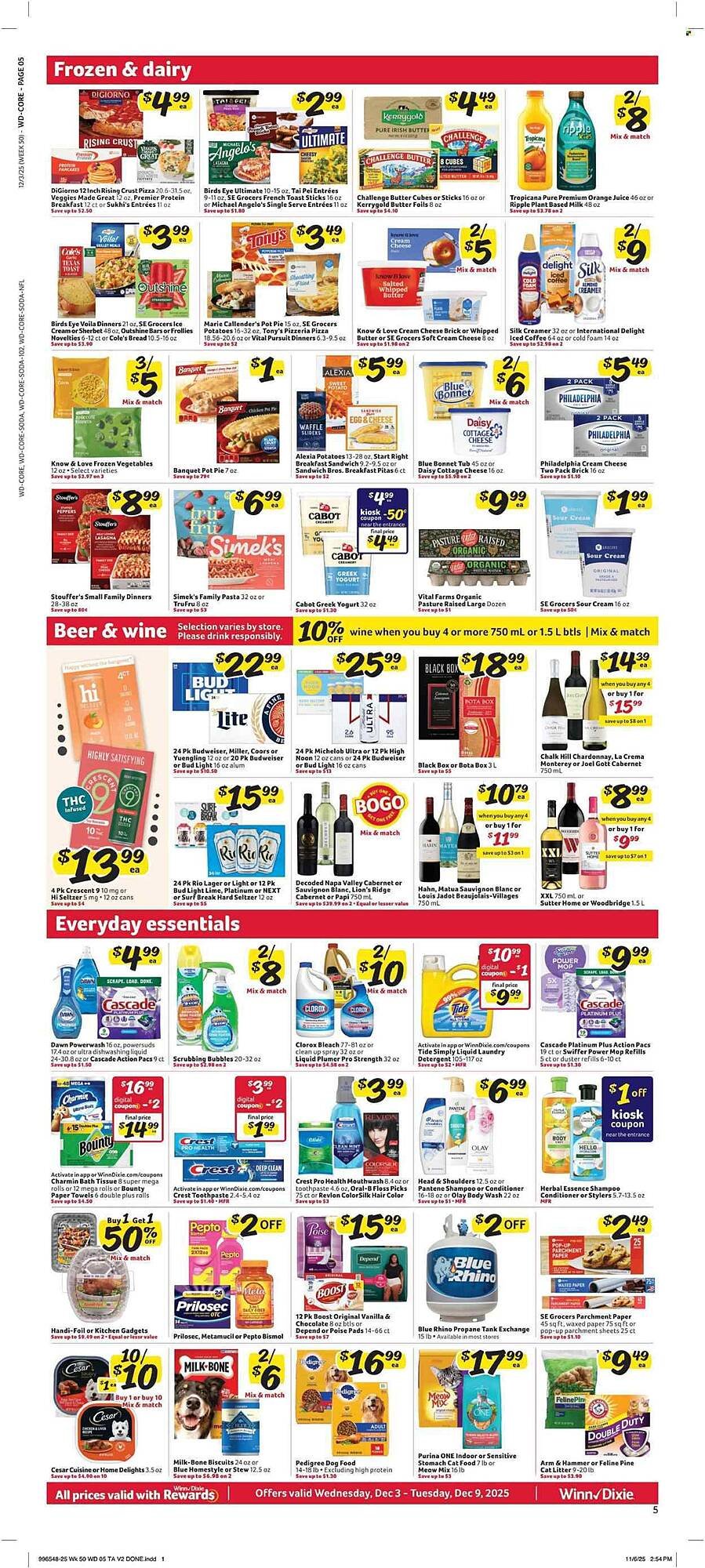 Winn Dixie weekly ad