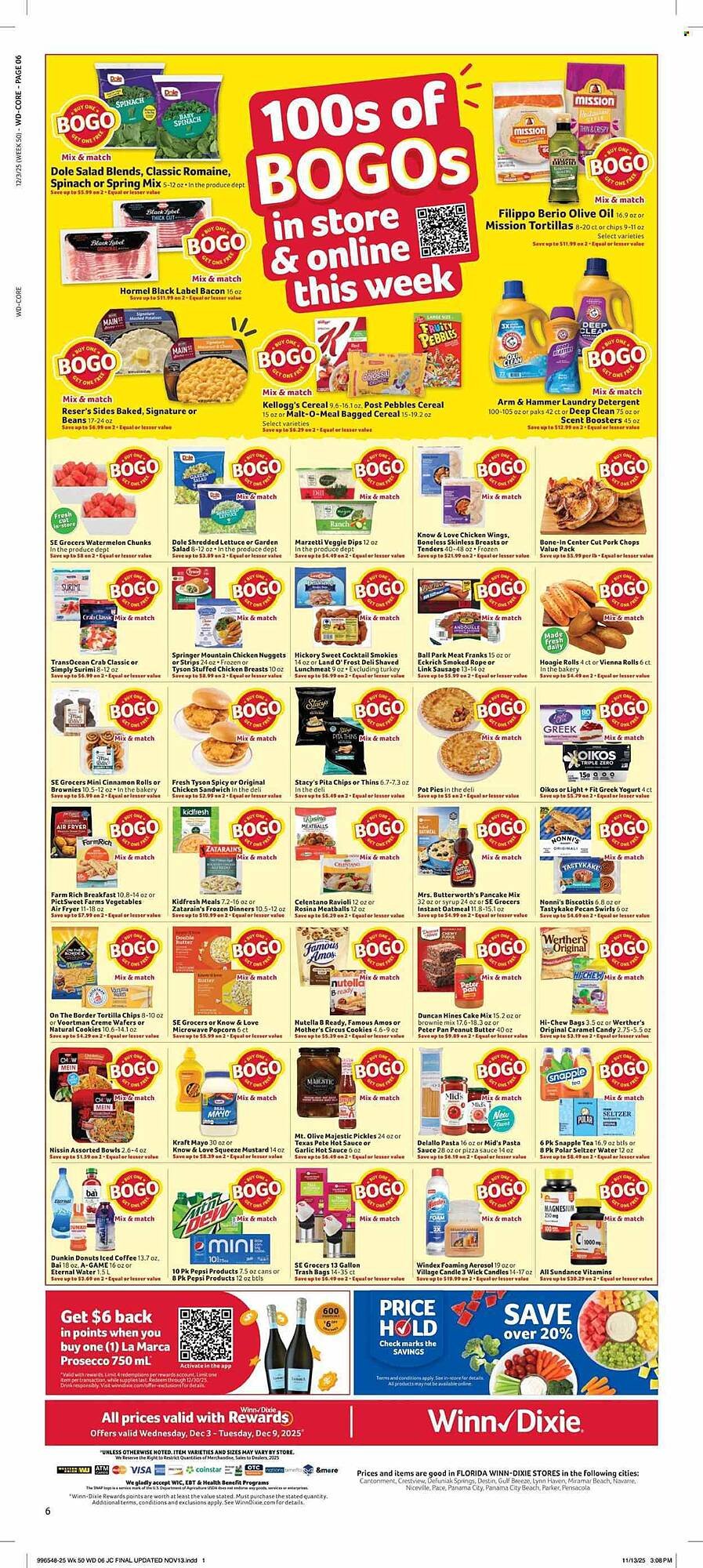 Winn Dixie weekly ad