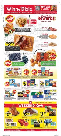 Winn Dixie weekly ad