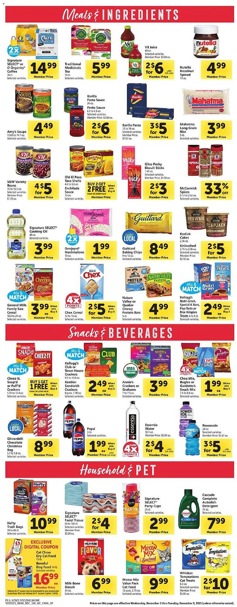 Safeway weekly ad
