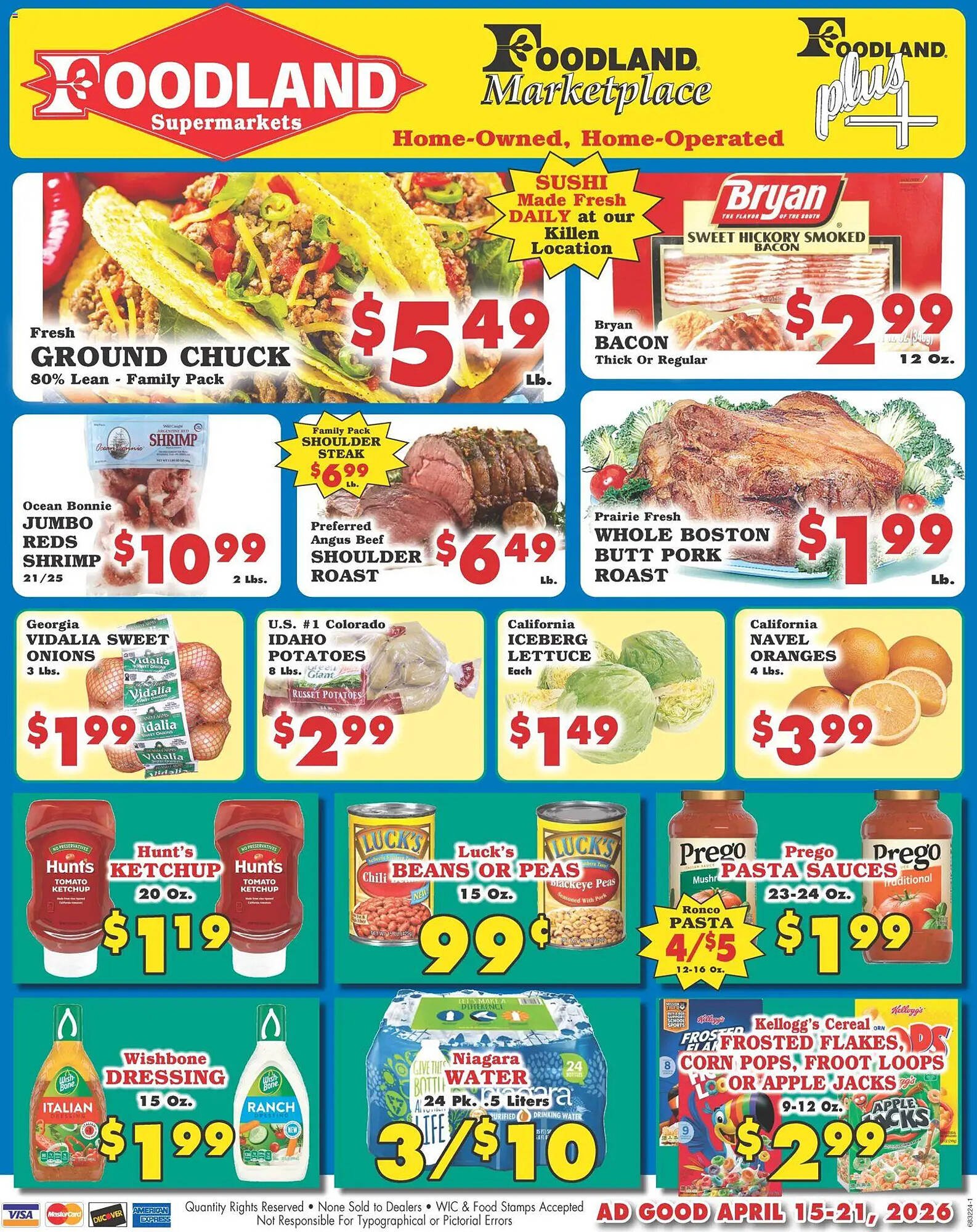 Foodland weekly ad